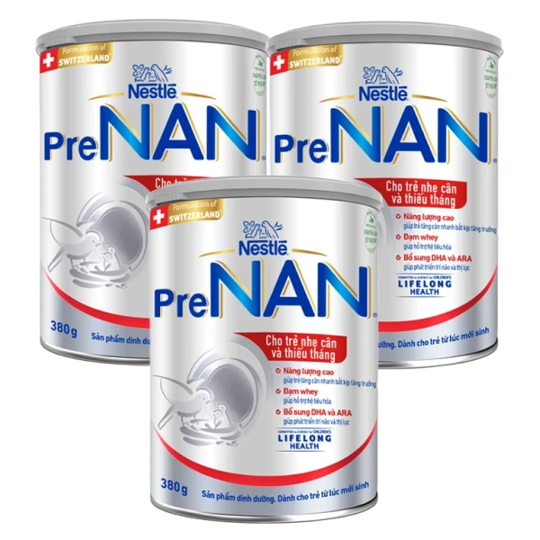 Combo 3 sữa bột PreNAN